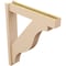 Ekena Millwork 6-in W x 32-in D x 38-in H Funston Block Rough Cedar Woodgrain TimberThane Outlooker, Primed Tan OUTUR060X32X38FST44RCPR - alternate 6